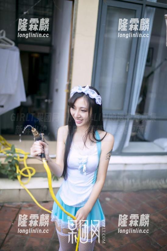 GIRLT果团网 - 周琰琳LIN的透明写真集新鲜出炉，连窗户都羡慕的透亮更新！